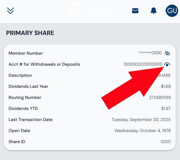 Account Details